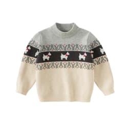 Dave Bella Autumn Spring Pullover Sweater for Winter Boys Knitted Sweater Children Outerwear Coat Kids Clothes DB4254382