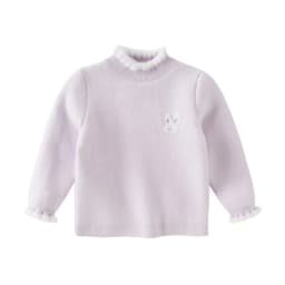 Dave Bella Girls Knitted Sweater Autumn Winter Warmth Children Plush Soft Pullover Fashion Top Outerwear Kids Clothing DB4253989
