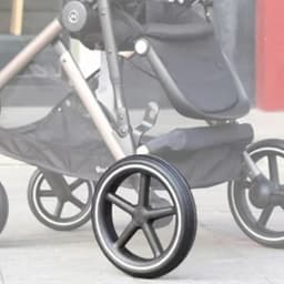 Rear Wheel For Twin Baby Stroller Cybex Gazelle S Back One 28CM Out Diameter Direct-Pull Type Replacement Baby Buggy Accessories