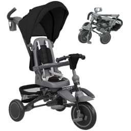 Aiyaplay 6 in 1 Foldable Evolutionary Tricycle for 1-5 Years Rotating Seat