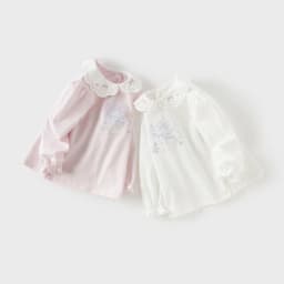 Dave Bella Girls Baby Long Sleeves T-Shirt Top Autumn Comfortable Casual Sweet Cute Children 's Bottoming Shirt Party DB3252846