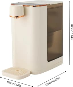 NEWEST 220V2000W Instant Water Dispenser for Household, 3L Capacity, 3S Heating Time, with Quantitative Water Dispenser Function