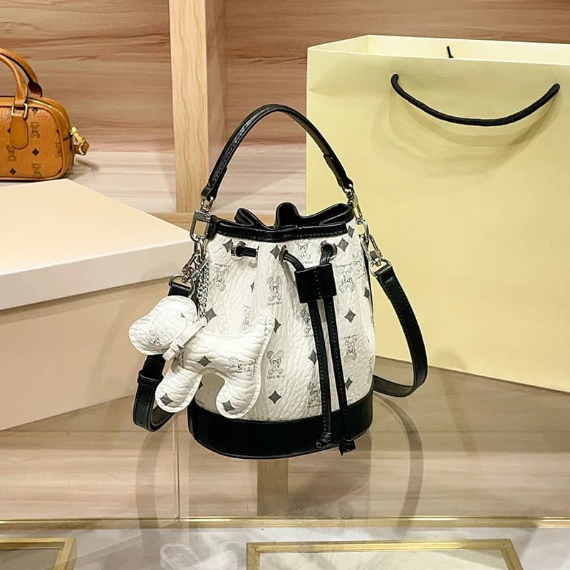 Unique High-End Vintage Diaper Bag For Women Simple Leather Crossbody Handbag Luxury Designer Minimalist Shoulder Tote Large