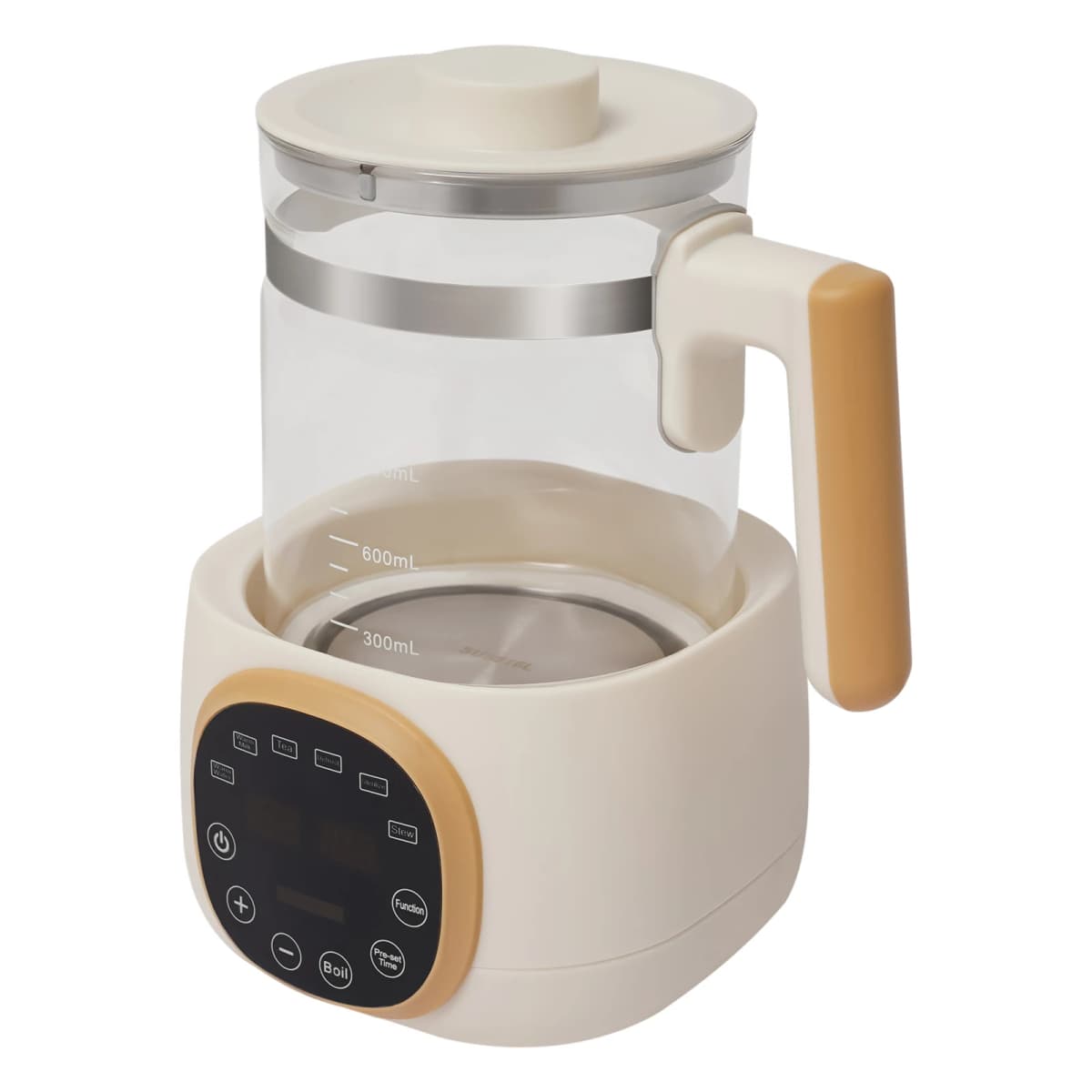 Baby Bottle Warmer with LED Night Light & Temp Control, 220V 600W 72h Thermostatic for Breastmilk Baby Food