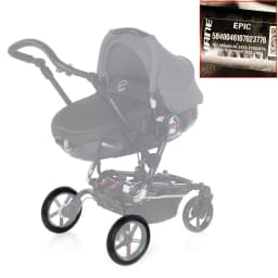 Custom Tire For Jane Epic (After 2019) Buggy Front Or Back Wheel Tyre Cover All Terrain PU Tubeless Baby Replacement Accessories