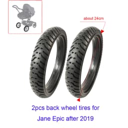 Custom Tire For Jane Epic (After 2019) Buggy Front Or Back Wheel Tyre Cover All Terrain PU Tubeless Baby Replacement Accessories