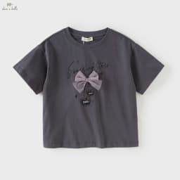 Dave Bella Girl Summer Printed T-shirts Kids Cartoon Tees Children Short Sleeve Cotton Tops Casual Outdoor Clothes DK2261505