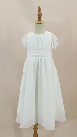 Casual Long Dress for Girls Summer Dress Flower Girl Dresses for Wedding for 4 to 13 Years