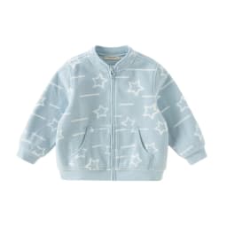 Dave Bella Children Autumn Jacket Girls Polar Fleece Topcoat Boys Long Sleeve Outerwear Kids Clothing Casual Cute Print DB396-JJ