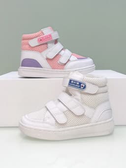 Ortoluckland Children Girls Sneakers Kids Orthopedic White School Shoes Toddler Leisure Mesh Sports Trainers From Size20 To 36