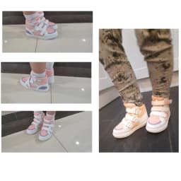 Ortoluckland Children Girls Sneakers Kids Orthopedic White School Shoes Toddler Leisure Mesh Sports Trainers From Size20 To 36