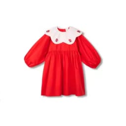 Children's WYN AW26 Autumn/Winter Fashion Printed Dress for Girls New Seasonal Style