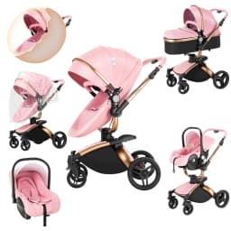 Baby stroller Stroller 3 in 1 baby newborn parts oven wheels strollers buggies stroller pram newborn Baby newborn these light baby stroller travel stroller baby stroller s with oven wheels card