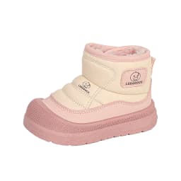 Mumoresip Toddler Snow Boots Non Slip Thick Sole Kids Warm Fleece Ankle Winter Shoes 2026 New Boys Girls Outdoor Casual Footwear