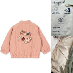 2026 KS Baby Girls Cartoon Candy Jackets Winter Kids Clothes Girls Lambswool Jackets Outerwear Coats Toddler Flight Suit Jacket