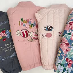 2026 KS Baby Girls Cartoon Candy Jackets Winter Kids Clothes Girls Lambswool Jackets Outerwear Coats Toddler Flight Suit Jacket