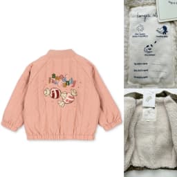 2026 KS Baby Girls Cartoon Candy Jackets Winter Kids Clothes Girls Lambswool Jackets Outerwear Coats Toddler Flight Suit Jacket