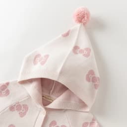 Dave Bella Sweater Autumn Sweater Cardigan Children Clothing Bow Girls Spring Coats Hoodie Casual Elegant Pink Fashion DB3262926