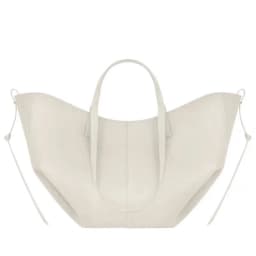 2026 large-capacity handheld single-shoulder tote bag, genuine leather women's bag, underarm bag, cowhide