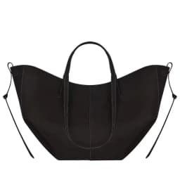 2026 large-capacity handheld single-shoulder tote bag, genuine leather women's bag, underarm bag, cowhide