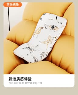 Baby High Chair Baby Dinner Table Chair with Skin Friendly Cotton Pad Multi Functional Infant High Chair