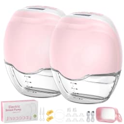 Wearable Breast Pump Electric Breastpumps Hands Free Comfort Milk Collector Lightweight with LED Display 3 Modes & 12 Levels