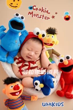 ❤️Newborn Photography Clothing Hat+Jumpsuit+Socks+Doll *4 Studio Baby Photo Props Accessories Clothes Outfits Fotografia