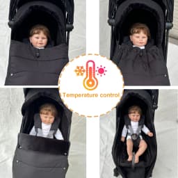 Baby Cart Winter Footmuff Compatible With Cybex Priam & Mios & COYA Strollers, Universal Baby Stroller Accessories Warm Socks