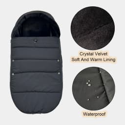 Baby Cart Winter Footmuff Compatible With Cybex Priam & Mios & COYA Strollers, Universal Baby Stroller Accessories Warm Socks