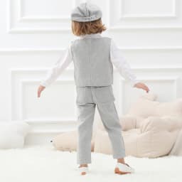 Kids Clothes Boys Wedding Suit Toddler Gentleman Outfit Infant Birthday Baptism Set Baby Formal Party Gift Christening Blazer