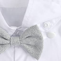 Kids Clothes Boys Wedding Suit Toddler Gentleman Outfit Infant Birthday Baptism Set Baby Formal Party Gift Christening Blazer