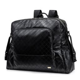 Soboba New Mommy Diaper Backpack Large Capacity Multi-functional Waterproof Diaper Bag for Quick Out Going with 2 Straps