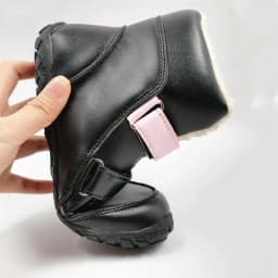ZZFABER kids shoes Children Barefoot Winter Boots Soft Leather Plush Snow boots for girls Boys Kids Flexible Warm Boots Outdoor