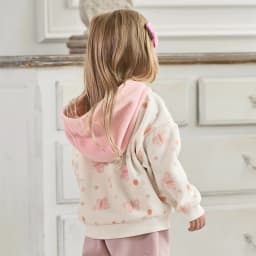 Dave Bella Girls Pullover Autumn Winter Butterfly Print Baby Plush Warm Sweatshirt Kid Sportswear Children Cute Hoodie DB4254781