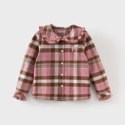 Dave Bella Children's Plaid Autumn Spring Shirt Girls Casual Outdoor Long Sleeve Blouse Tops Formal Party Clothes DK3253679