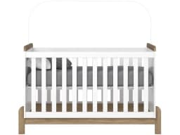White Standard Crib and Jequitibá Henn Ternura