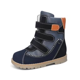 Kids Boys High Top Boots Orthopedic Shoes For Children Toddler New Cow Leather Girls Clubfoot Black Medical Orthotics Footwear