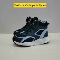Ortoluckland Girls Casual Shoes Children Mesh Orthopedic Tiptoe Footwear Kids Elastic Band Flatfoot Sneakers