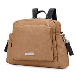 Soboba 2023 New Diaper Bags for Mother Waterproof Large Capacity Solid Polyester Diaper Backpacks Travel Bag for Newborn Baby
