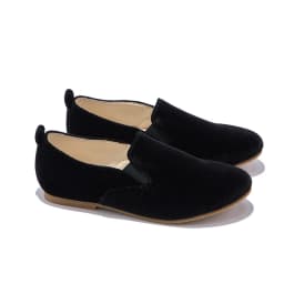 W-AP8-008 Boys And Girls Slip-on For School Velvet Quality New Black Blue Kids Shoes Hot Trend For Wimter Lovely