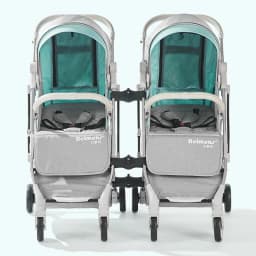 Twins baby stroller, can sit or lie down Portable folding baby stroller Detachable Double stroller baby carriage
