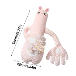 Baby Sleeping Patting Doll with Soothing Palm 3 Modes Remote Control Electric Baby Hand Pillow Stuffed Animal Sleep Soothers