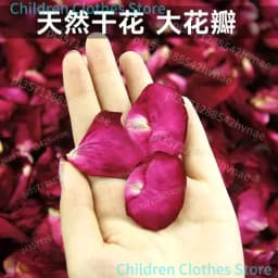 500g 2025 Fresh Rose Flowers Natural Dried Rose Petals Bath Dry Flower Petal Spa Whitening Shower Aromatherapy Bathing Supply