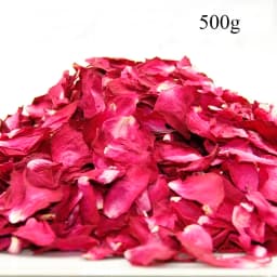500g 2025 Fresh Rose Flowers Natural Dried Rose Petals Bath Dry Flower Petal Spa Whitening Shower Aromatherapy Bathing Supply