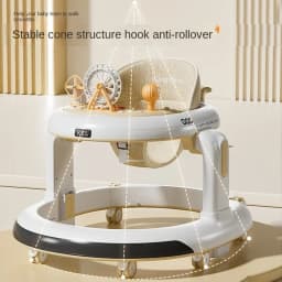 anti-bowleg foldable 3-in-1 multifunctional baby walker – 2025 new model for 6-18 month olds