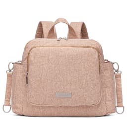 Soboba Women's Diaper Backpack Large Capacity with Stroller-Hanging Straps Portable Light Nappy Changing Bag for Babies