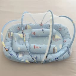 Foldable Babynest Bassinet Infant Sleeping Children's Bed with Mosquito Multi-Function Travel Baby Nest Portable Baby Bed Crib