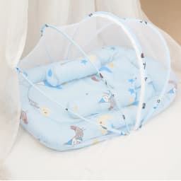Foldable Babynest Bassinet Infant Sleeping Children's Bed with Mosquito Multi-Function Travel Baby Nest Portable Baby Bed Crib