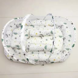 Foldable Babynest Bassinet Infant Sleeping Children's Bed with Mosquito Multi-Function Travel Baby Nest Portable Baby Bed Crib