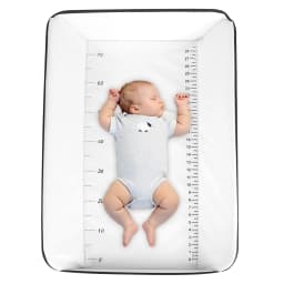 Foldable baby changing Table with Storage basket height 4 levels load 11kg 12 months blue/black/gray